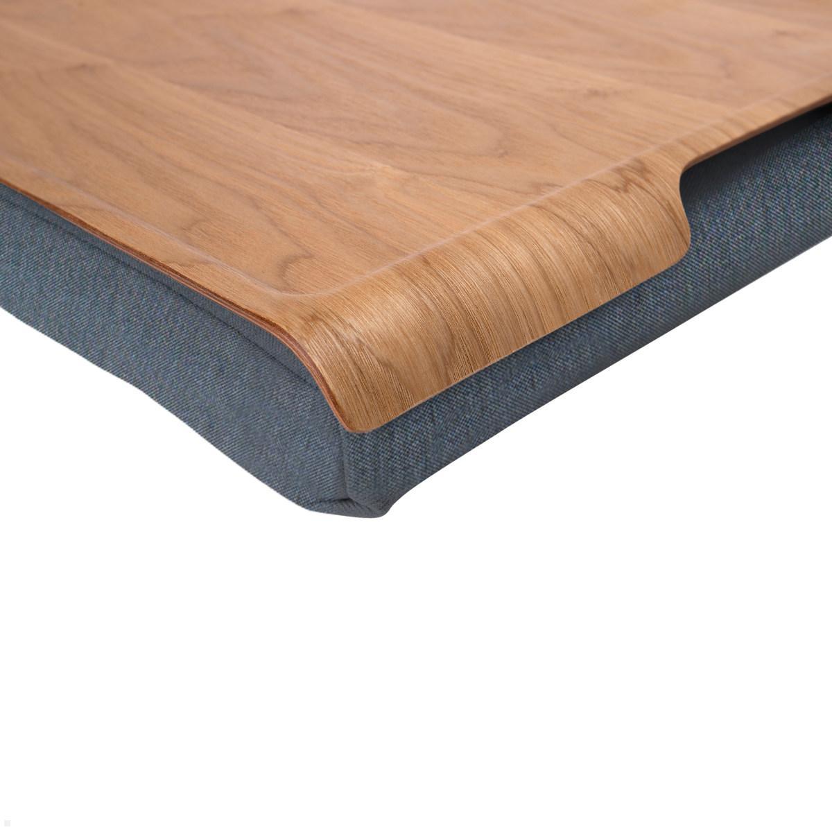 Bosign Laptop Knietablett Laptray, Groß, Eschenholz, Seitenansicht