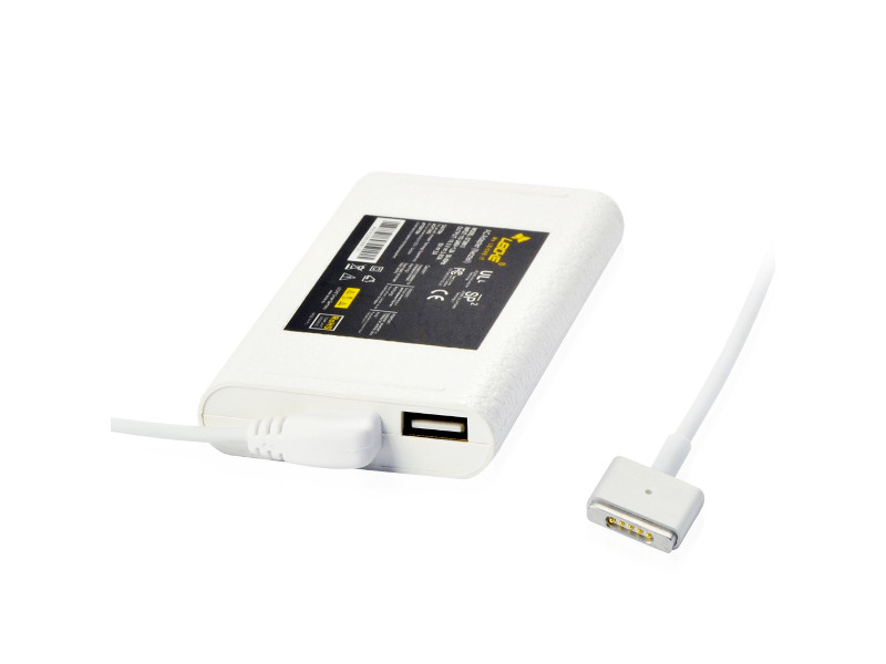 LEICKE UltraSlim Netzteil 60W für MacBook Air und Pro Retina 13Zoll mit Magsafe Ansicht LEICKE UltraSlim Netzteil 60W für MacBook Air und Pro Retina 13Zoll mit Magsafe Ansicht