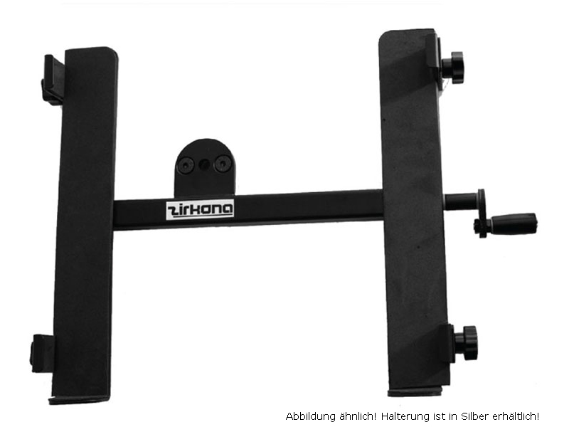 Zirkona Hold Halterungsplatte large schwarz 