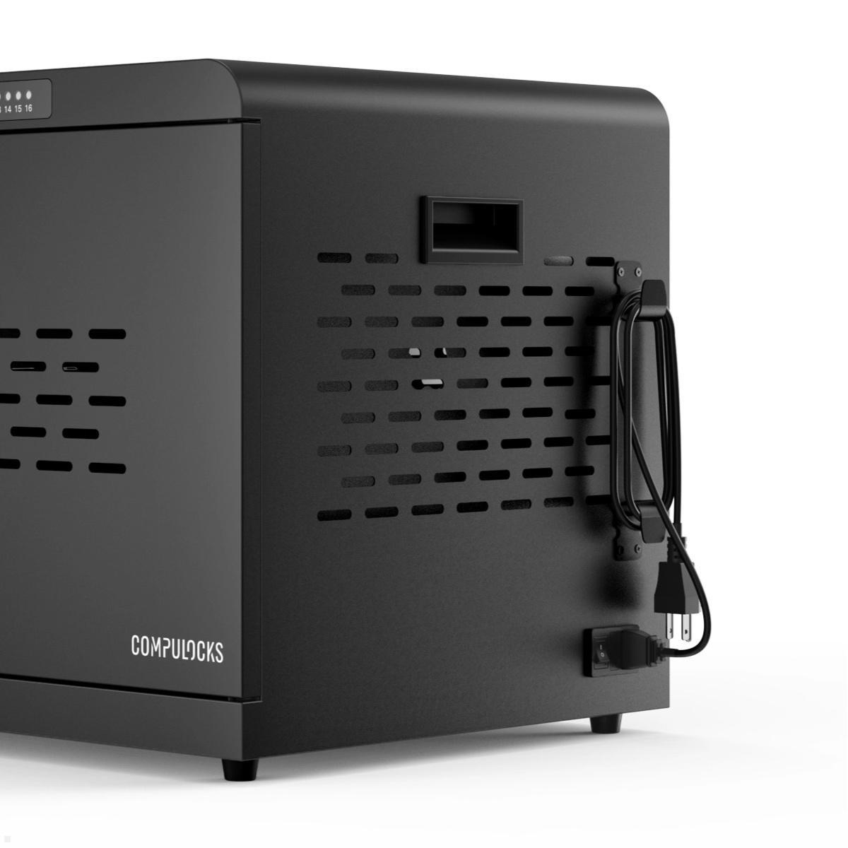 Compulocks Laptop / Tablet Ladeschrank abschließbar für 16x 15,6 Zoll Geräte, Kabel aufrollbar