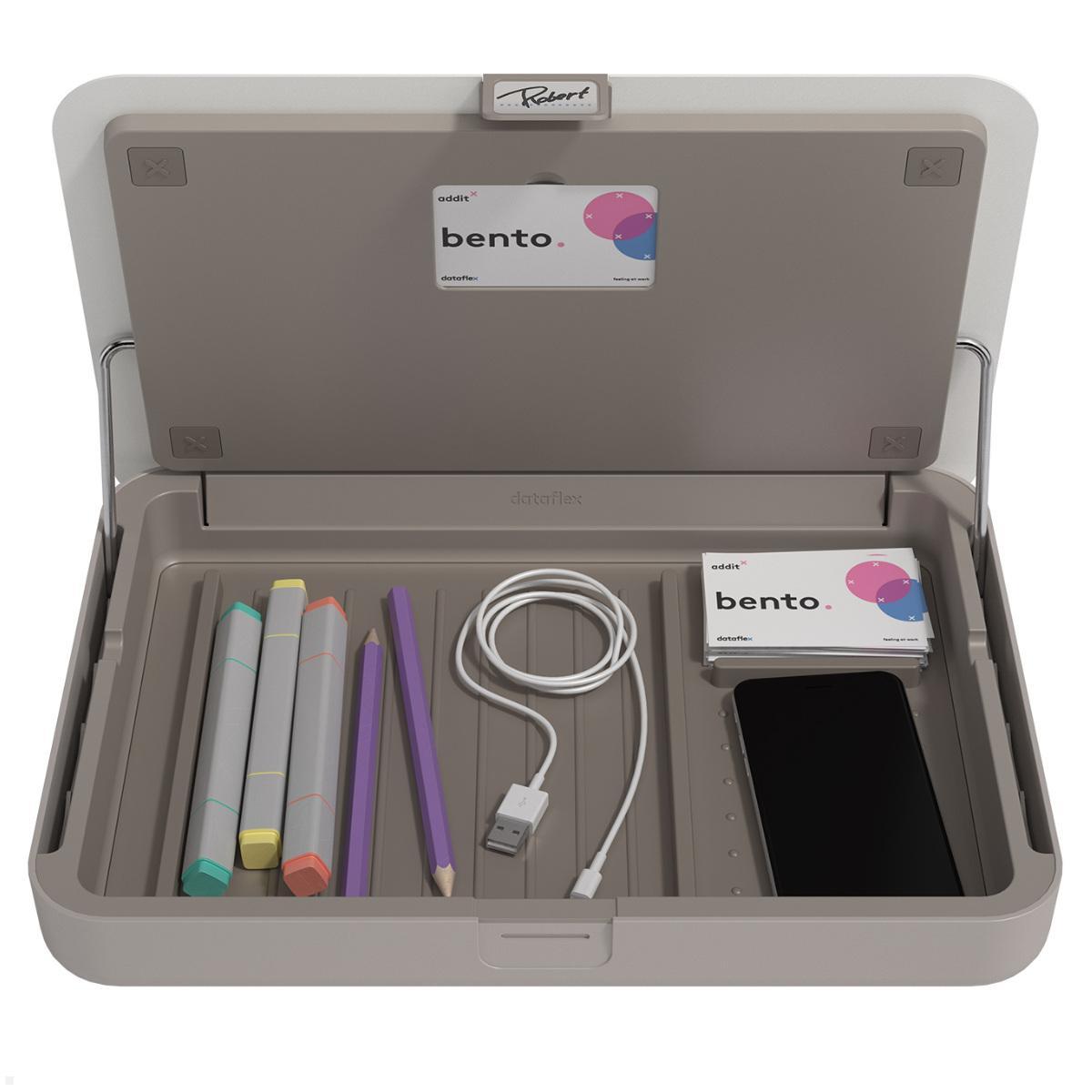 Dataflex Bento ergonomische Toolbox weiß (45.900), Beispiel