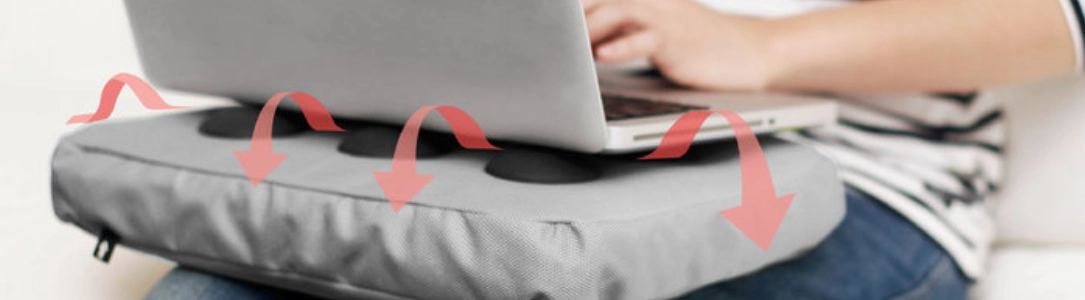Laptop Kissen, Notebook Kissenständer Laptop Kissen, Notebook Kissenständer