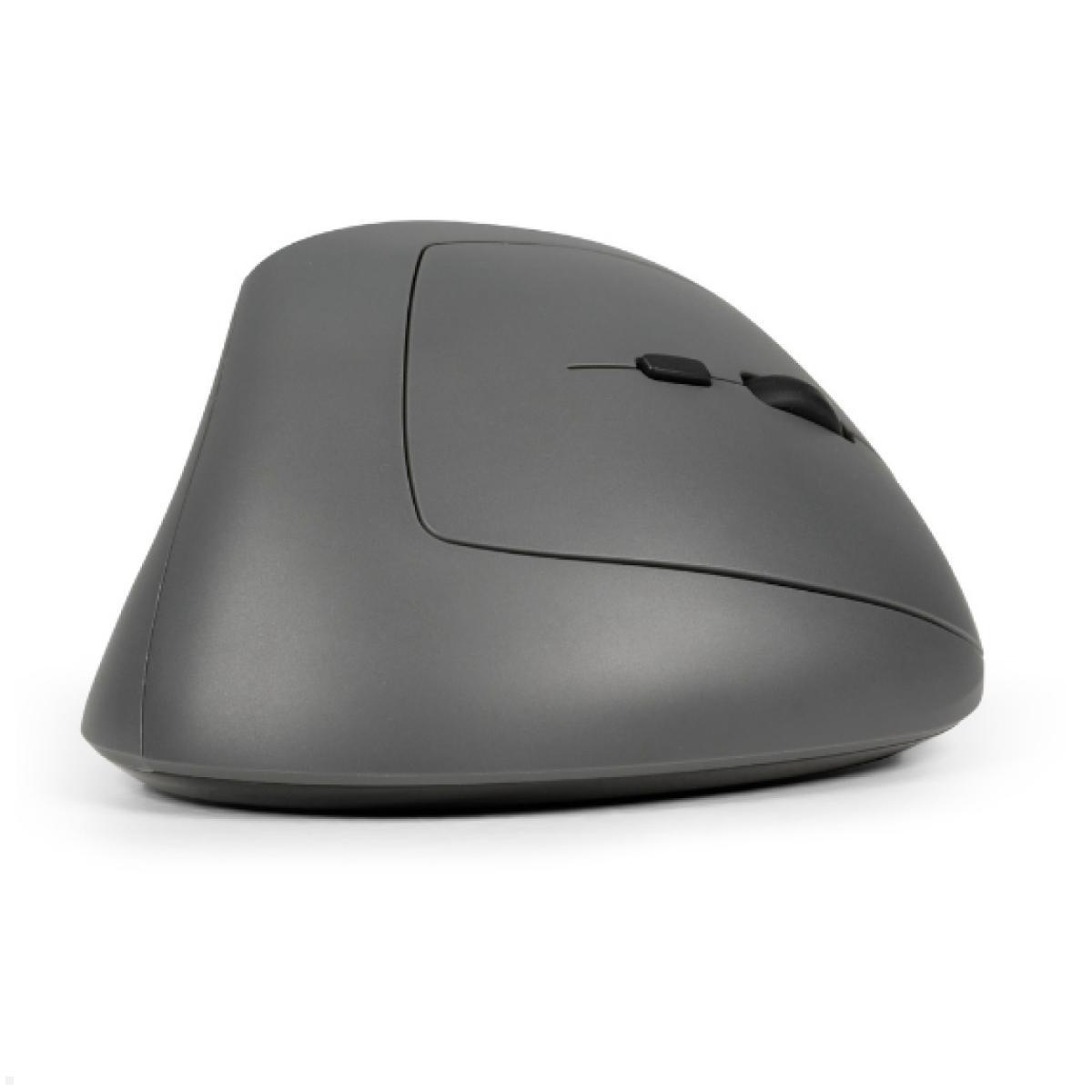 BakkerElkhuizen Ergonomische Maus MidWay 3-Mode Vertical Mouse Rechtshänder (BNEMW3MVMR), Seitenansicht Scrollrad