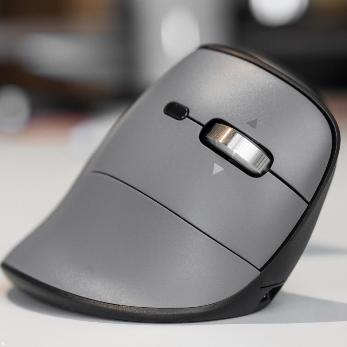 BakkerElkhuizen Ergonomische Maus FastForward Pro 3-Mode Vertical Mouse (BNEFFP3MVM), Anwendung