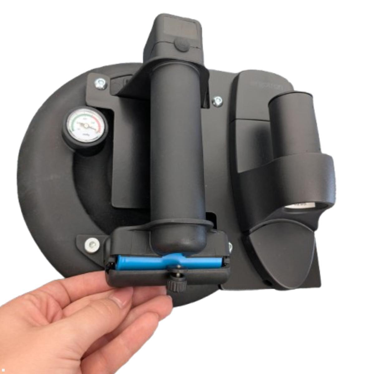 TecLines TNH004 Notebookhalterung mit Akku-Saugnapf, einfache Montage TecLines TNH004 Notebookhalterung mit Akku-Saugnapf, einfache Montage