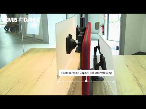 Novus Clu Duo Monitorhalter und Laptophalter, schwarz (990+4518+000)